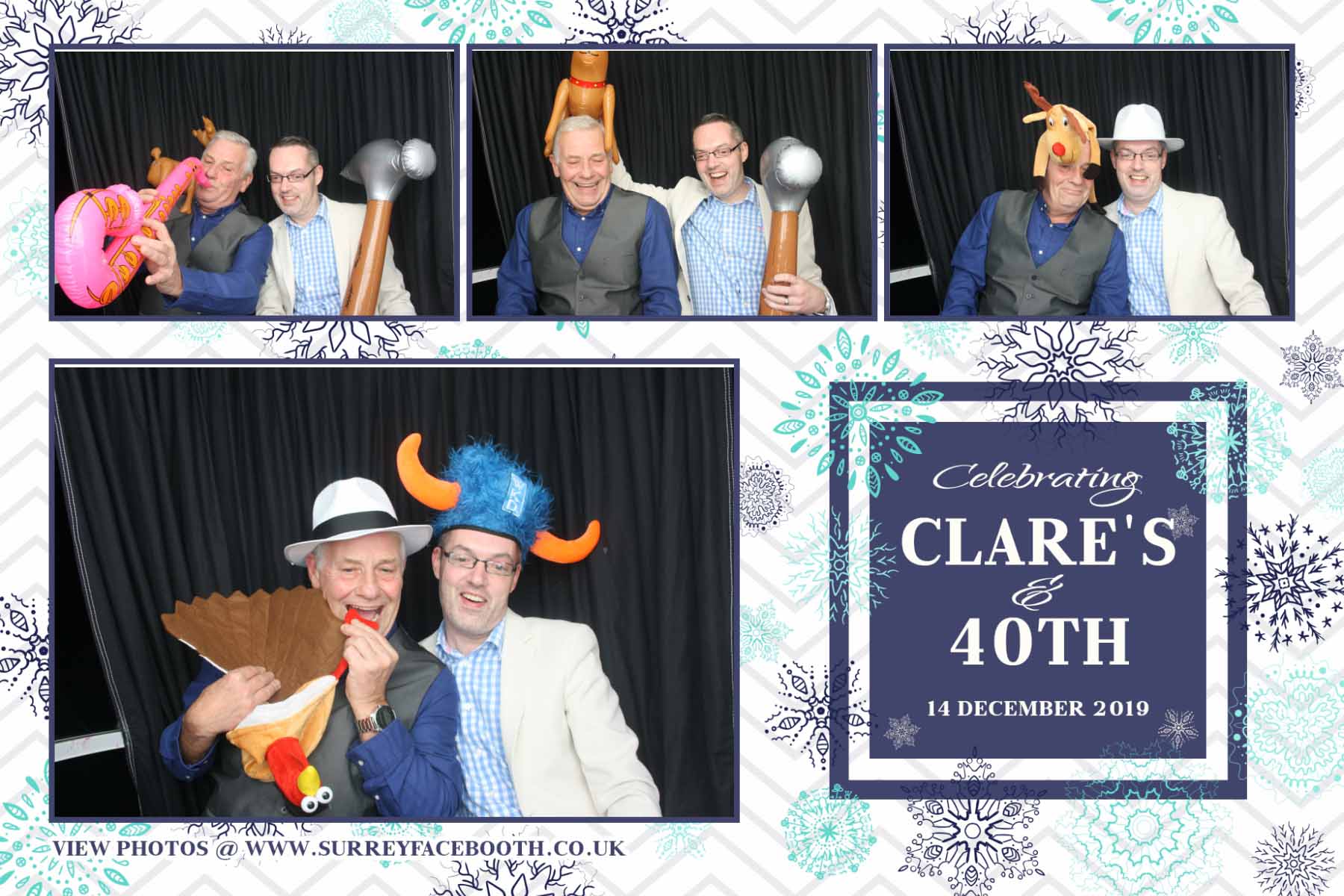 Clare's 40th Birthday | View more photos from the event at galleries.surreyfacebooth.co.uk/u/Surrey-FaceBooth/Clares-40th-Birthday